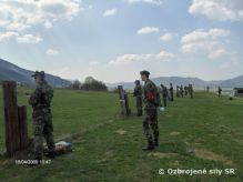 Strelecká príprava vojakov velitežstva Pozemných síl